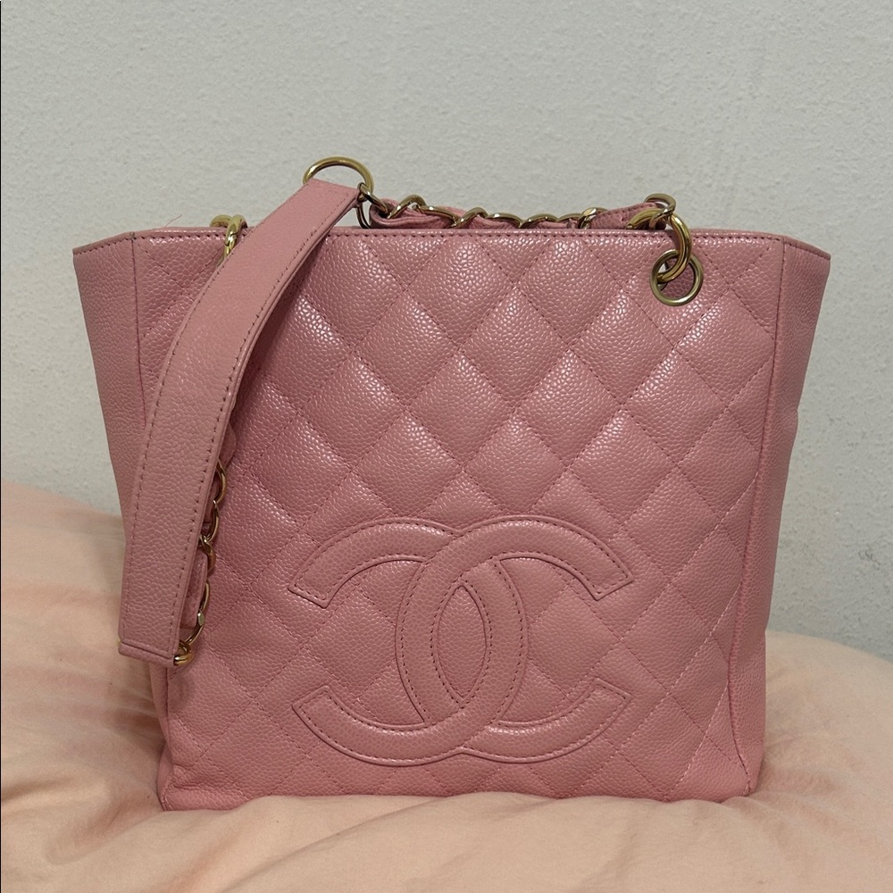 Chanel Pink Quilted Shoulder Bag